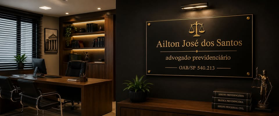 Ailton José dos Santos - Advogado Previdenciário OAB/SP 540.213